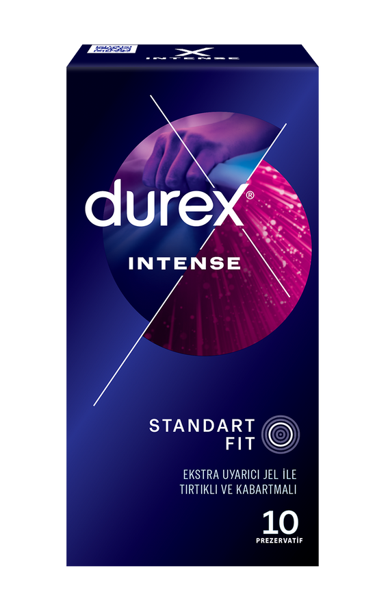 Durex Intense Prezervatif 10'lu - (SKT: 08/2028)