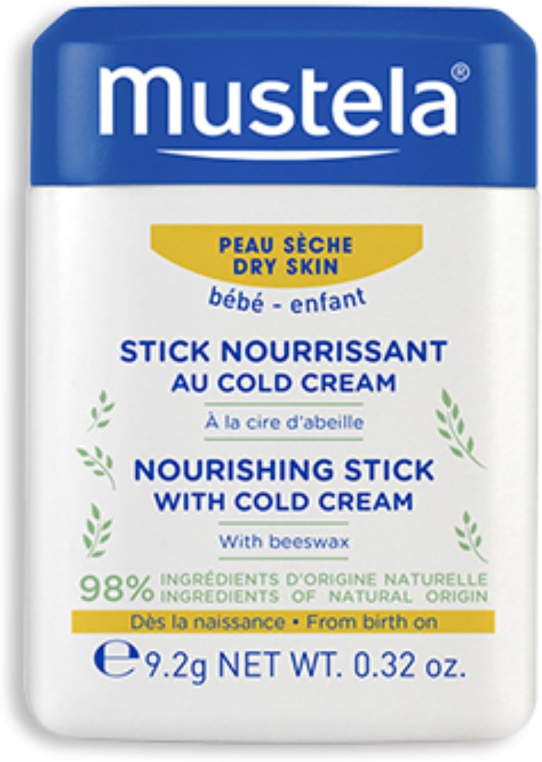 Mustela Nourishing Stick With Cold Cream 9,2GR - (SKT: 08/2026)