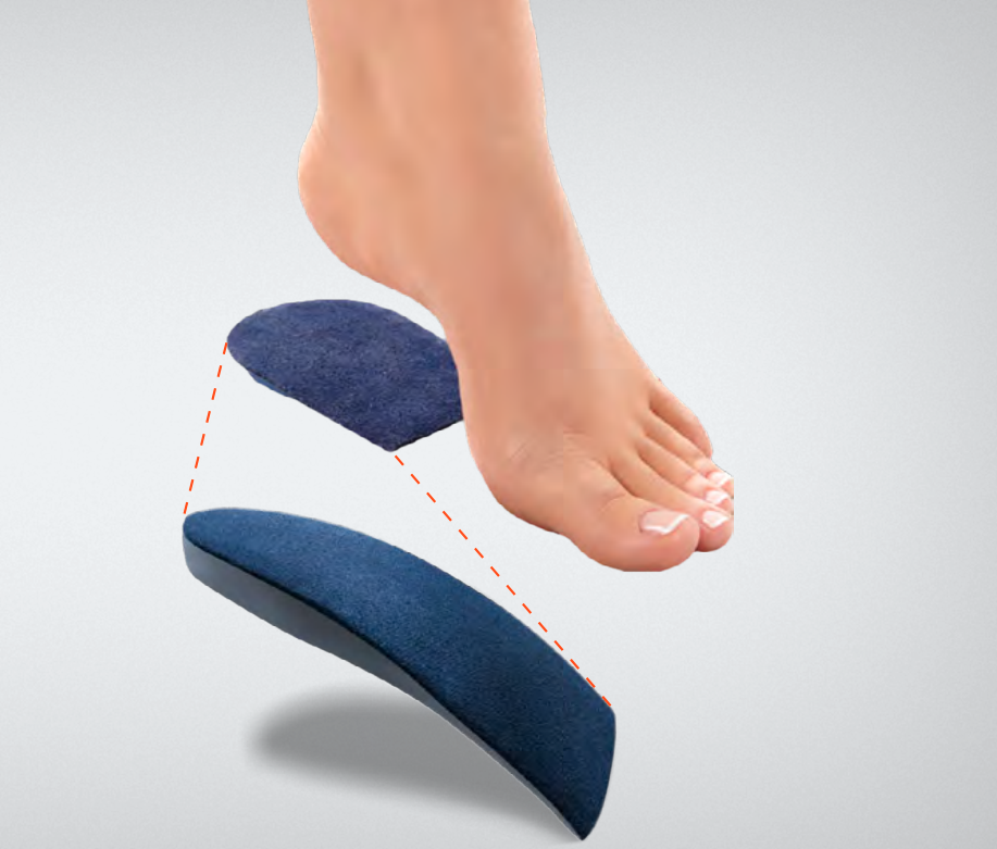Luxor Silicone Adhesive Epin Heel XL:44-46 (619)