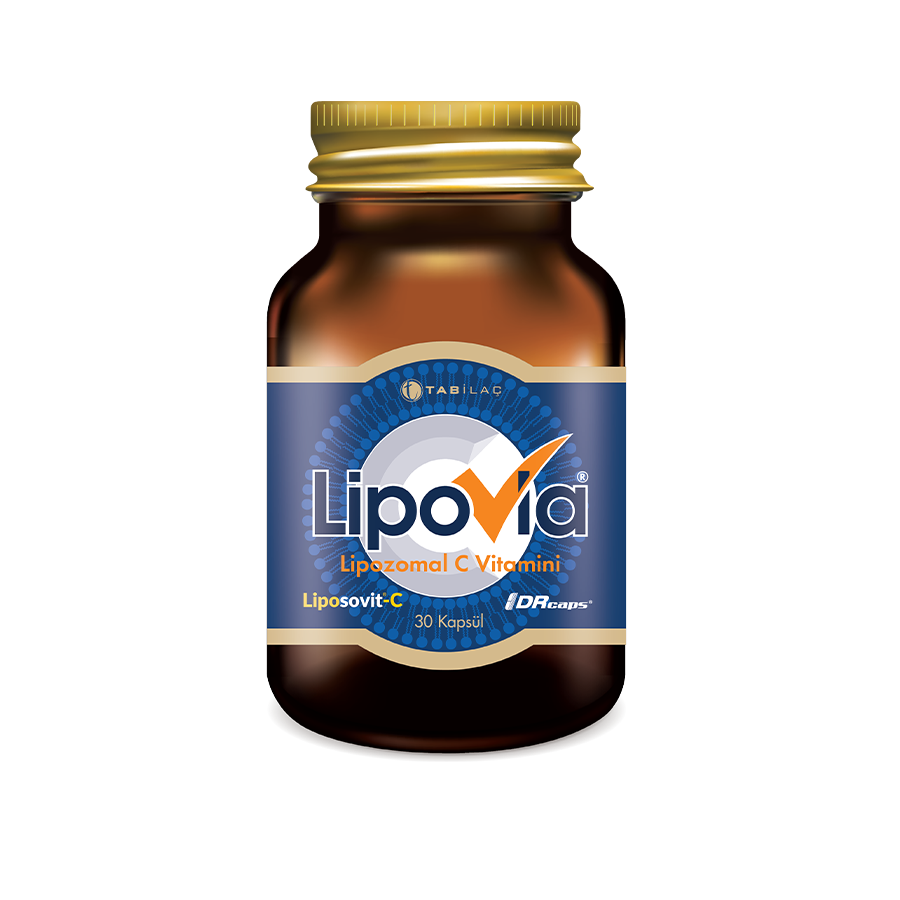 Lipovia Lipozomal Vitamin C 30 Kapsül - (SKT: 03/2025)