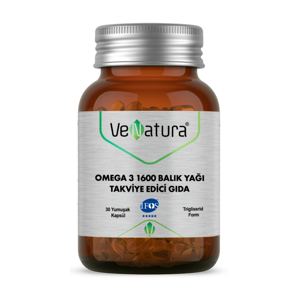 Venatura Omega-3 1600 mg 30 Kapsül - (SKT: 08/2027)