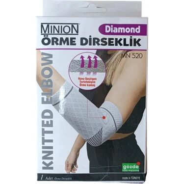 Minion Örme Silikon Pedli Dirseklik No: 4