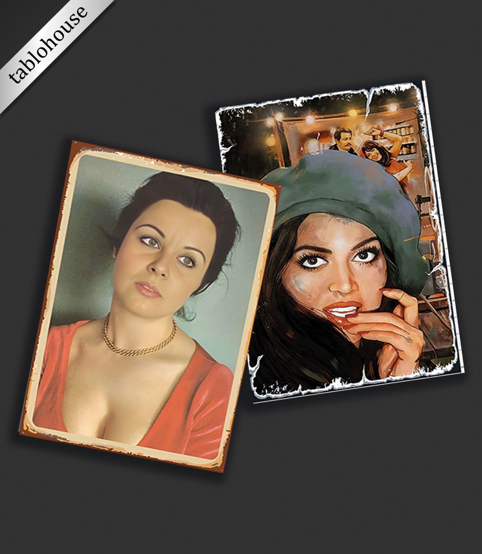 Yeşilçam Ahşap Poster