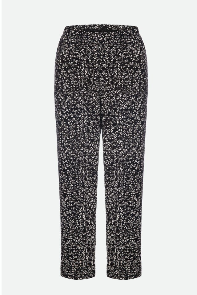 Kadın Viskon V Yaka Kısa Kollu Curve Pijama Takımı XL - Siyah