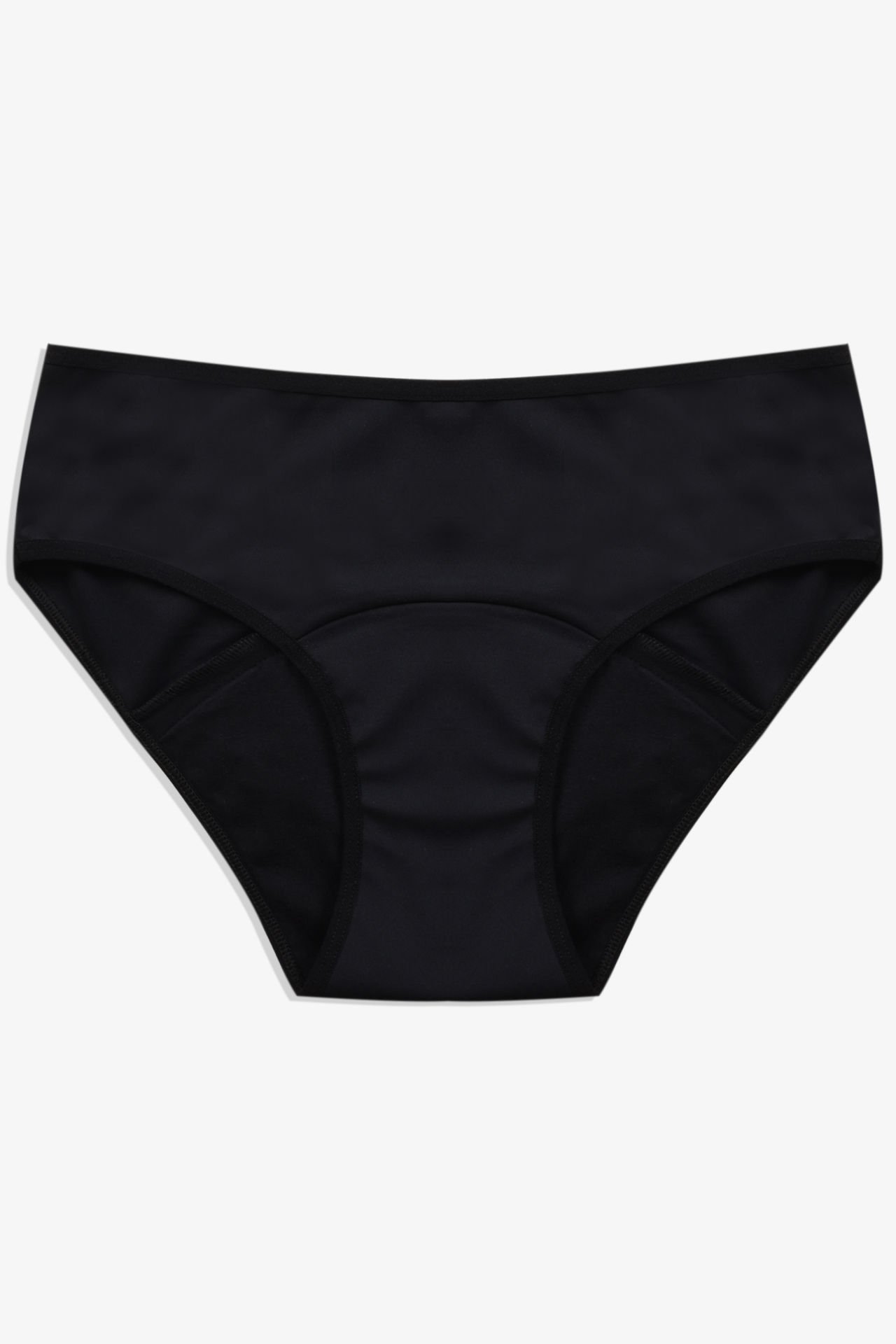 2 Adet Siyah Yıkanabilir Regl Peroid Destek Külodu Siyah - XL