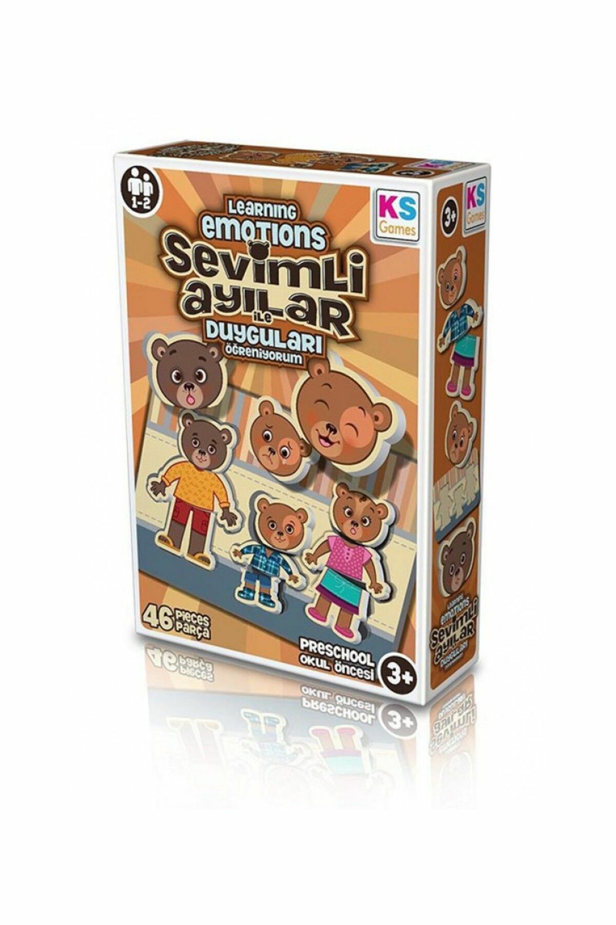 Sevimli Ayılar Duyguları Öğreniyorum 46 Parça