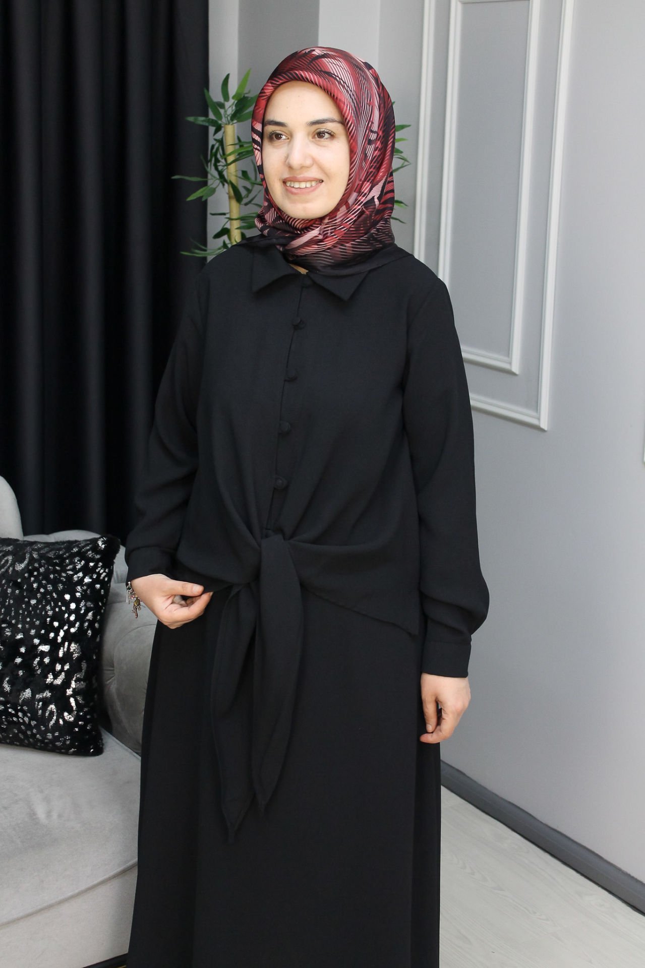 EYLÜL EtekliÖnü Bağlamalı İkili Takım 44 - SİYAH