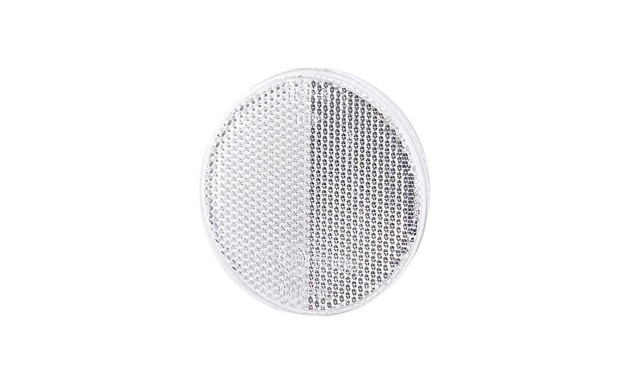 Reflektör Yuvarlak Çap 75 Beyaz (Sabitleme Bantlı)