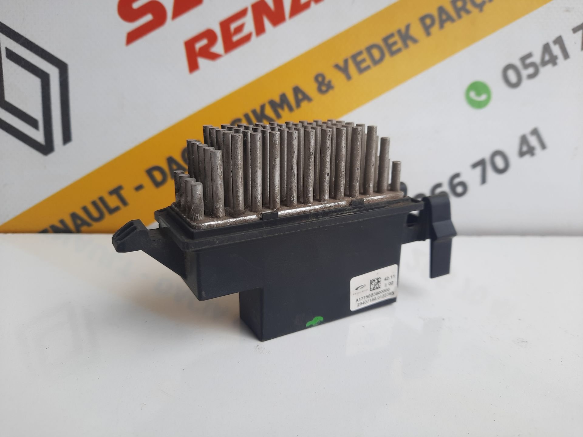 Fluence Orijinal Çıkma Kalorifer Rezistansı A17750B3800000