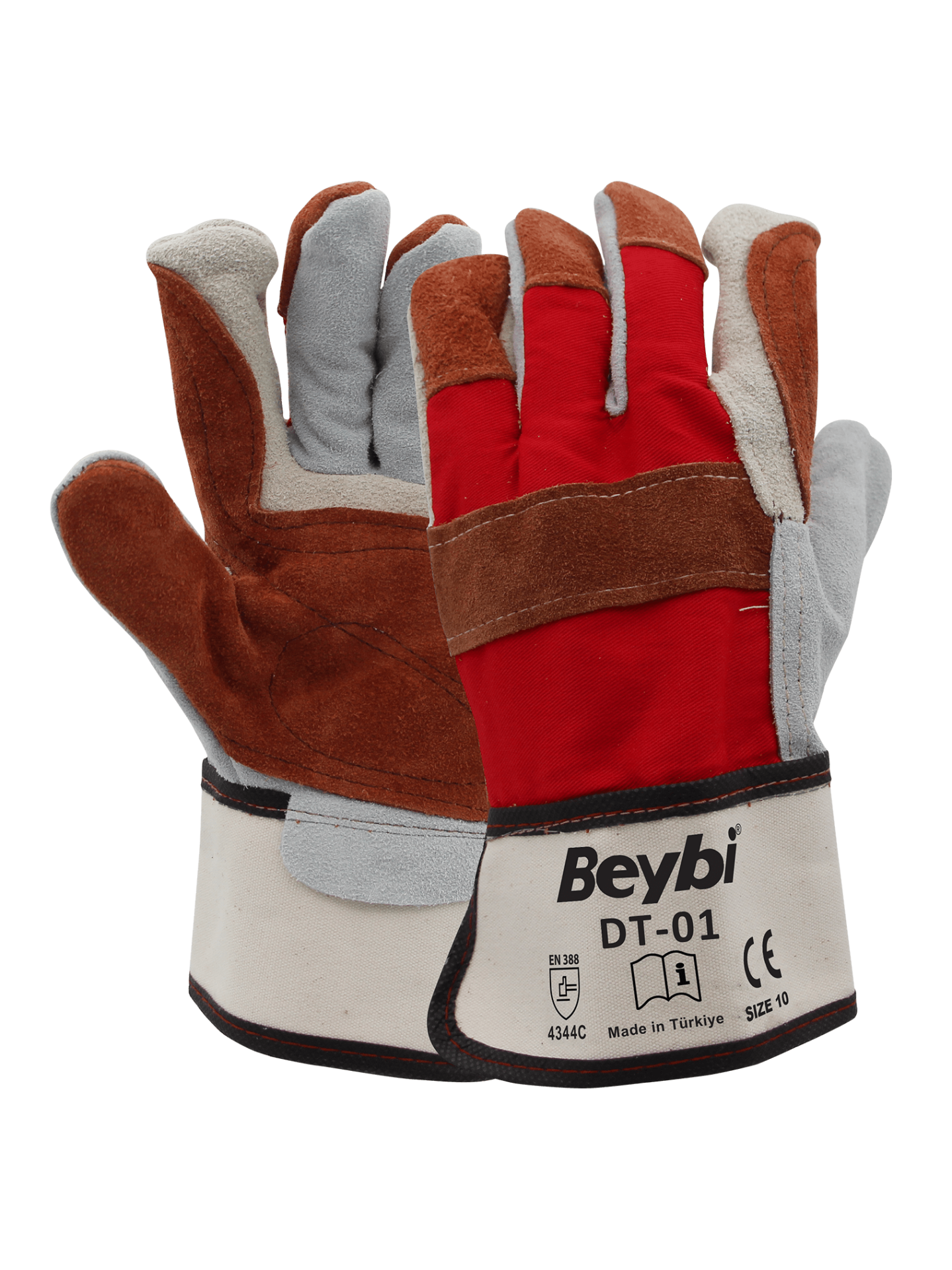 DT-01 DERİ TAKVİYELİ ELDİVEN ( 80 ÇİFT / KOLİ )