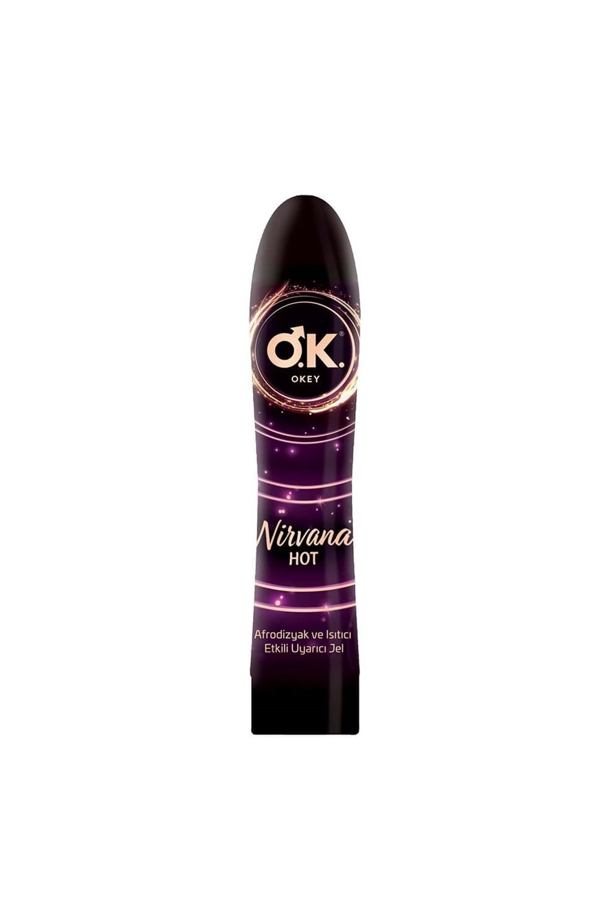 OKEY Kayganlaştırıcı Jel Nirvana Hot 100 Ml