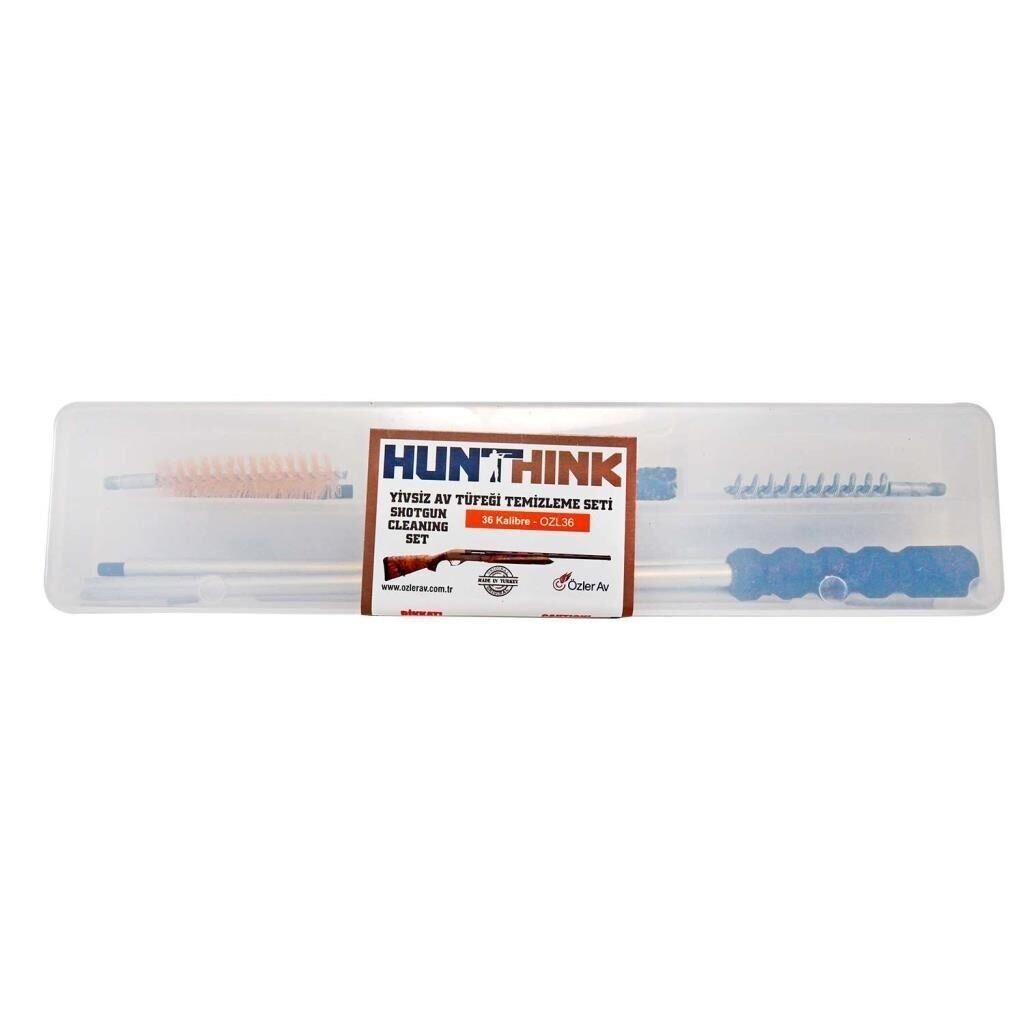 Hunthink 36 Kalibre Aluminyum Harbi Takımı Tüfek Temizleme Seti