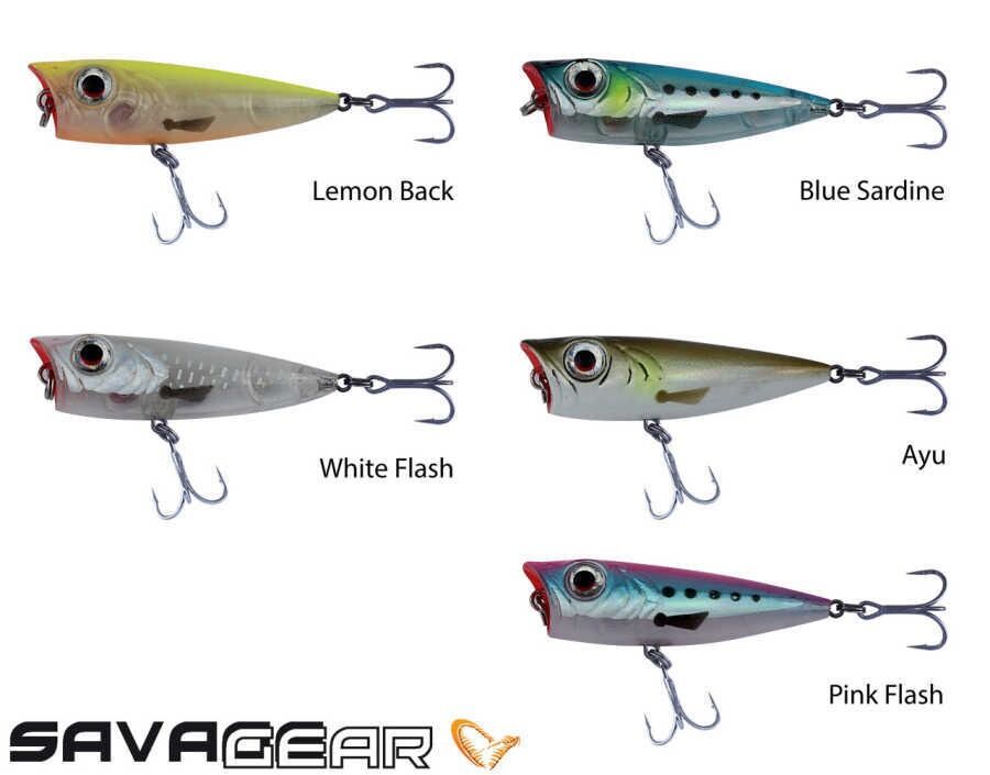 Savage Gear 3D Minnow Pop Walker 4.3 Cm 3 Gr Sahte Balık