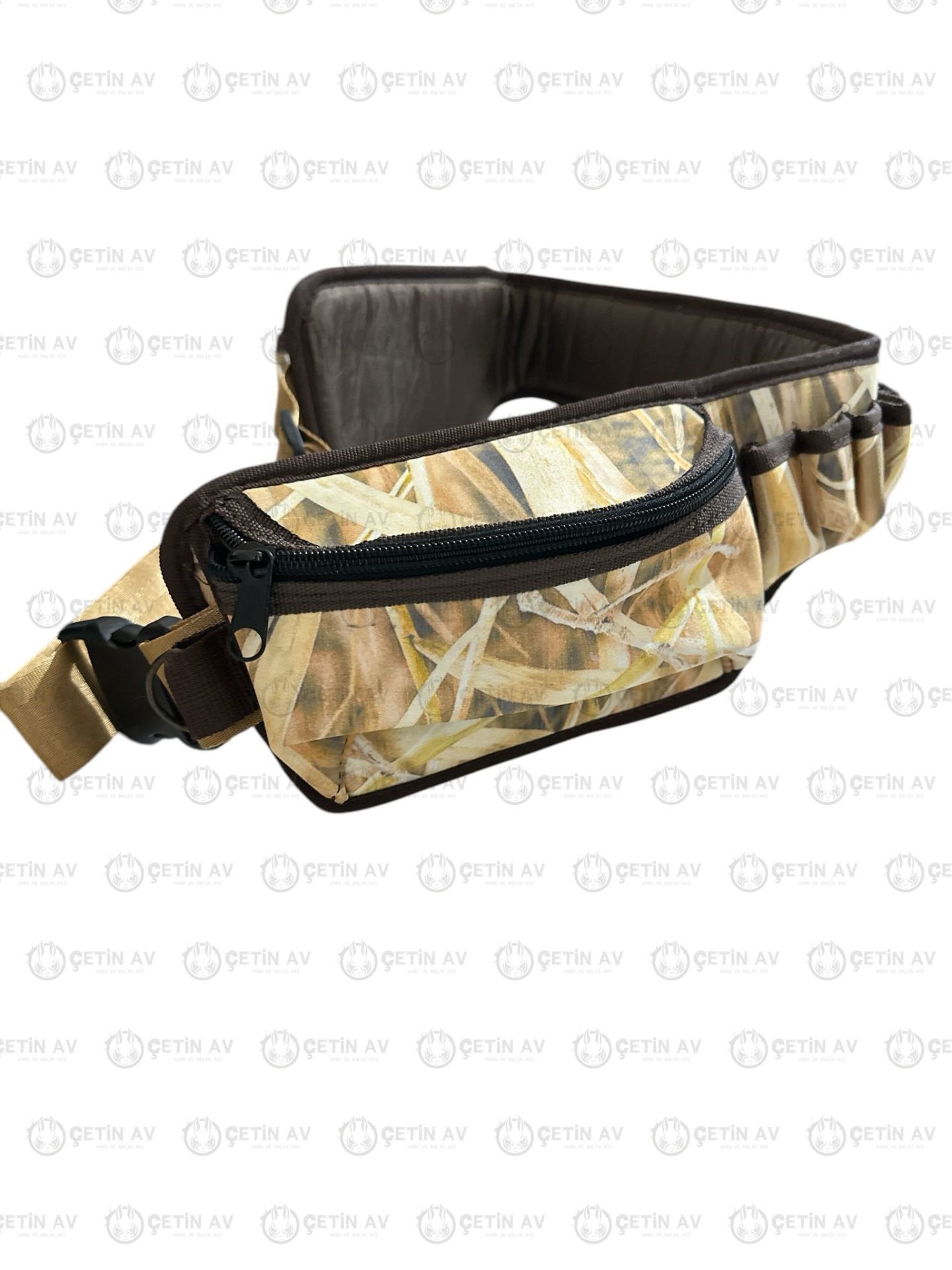 Hunterland 12 Kalibre Cepli Saz Desen Fişeklik Neopren-18 li