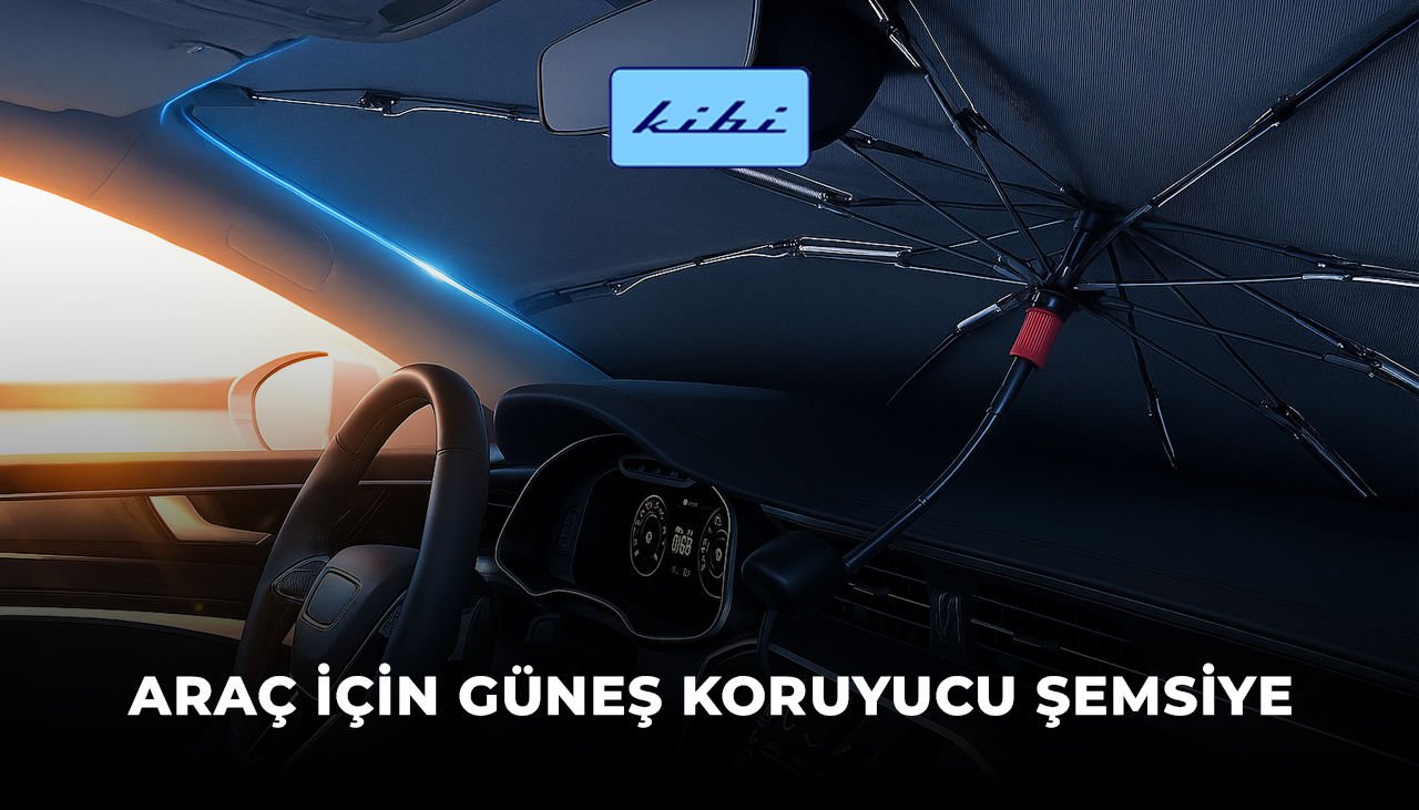 Şemsiye Güneşliklerle Araç İçini Serin Tutun