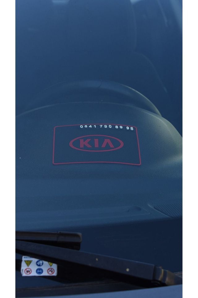 kia numaratörlü kaydırmaz ped