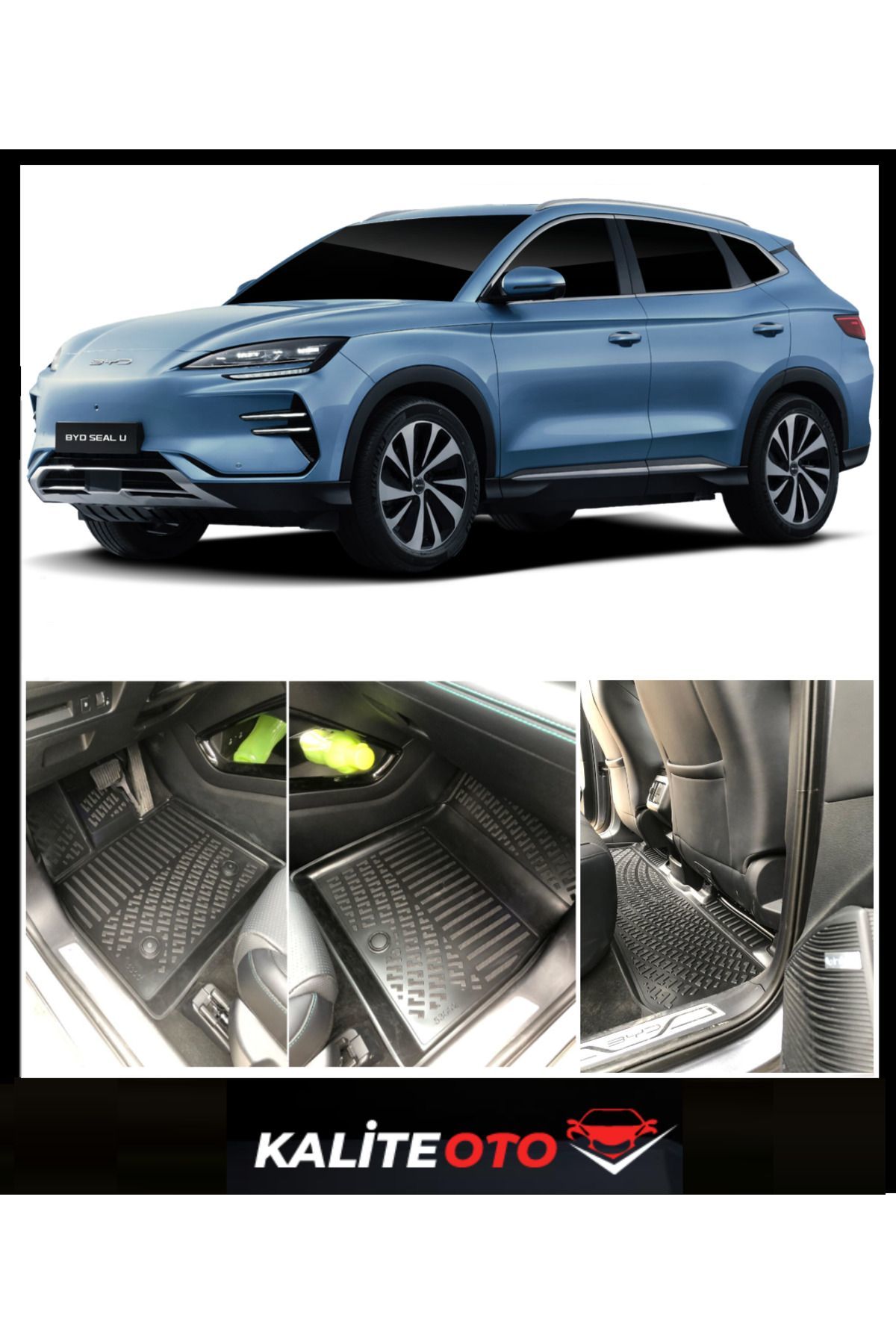 Byd Seal U DM-i 2023 Sonrası Havuzlu Paspas
