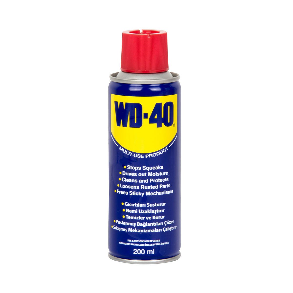 WD-40 200 ml Genel Amaçlı Yağlayıcı ve Pas Sökücü Sprey