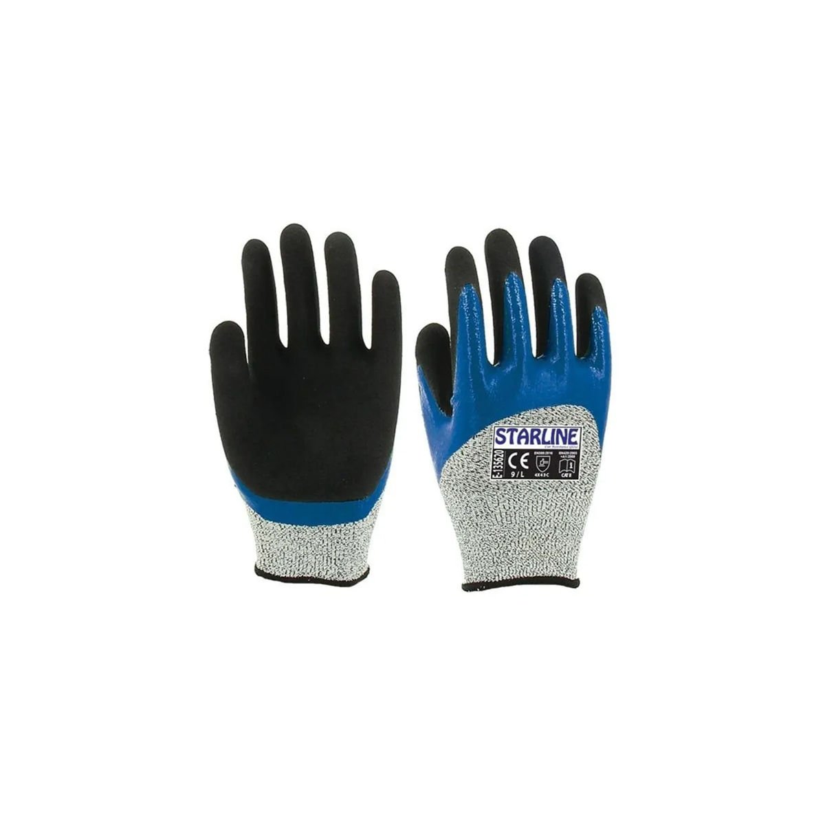 Starline E-135620 Kesilmeye Dirençli Köpük Nitril Eldiven