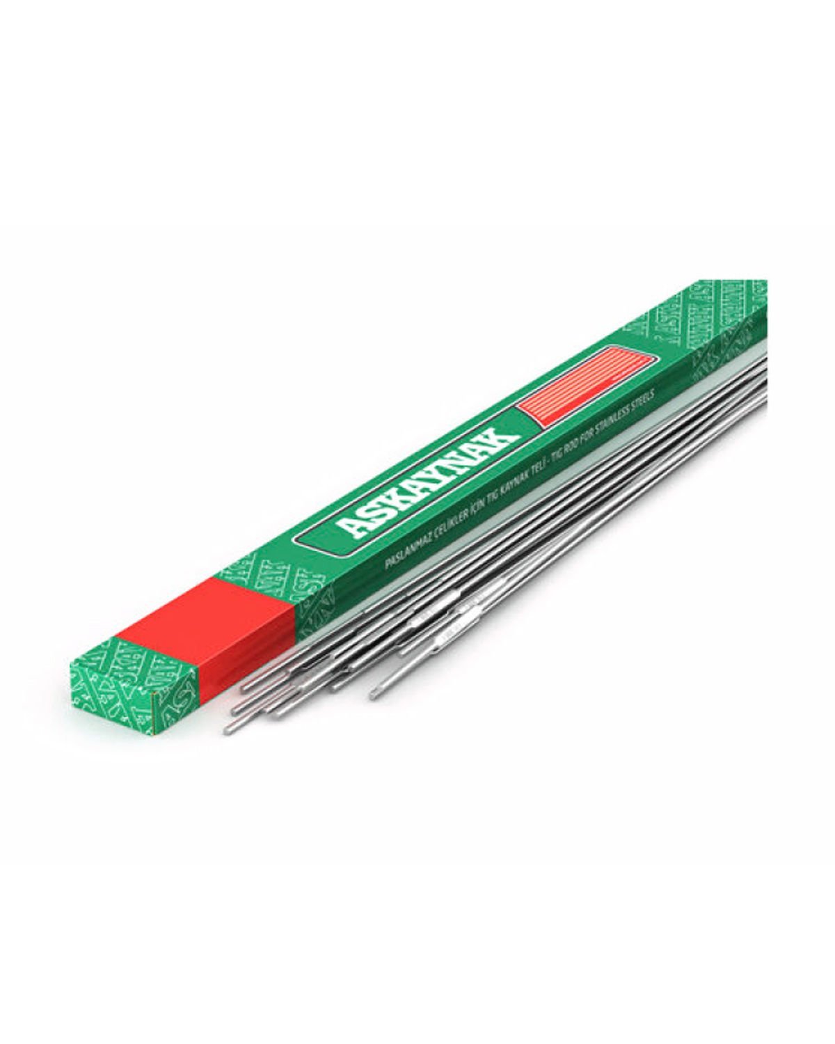 Askaynak AS TIG 308L Paslanmaz-Krom Argon Kaynak Teli | Düşük Karbonlu TIG Teli (5 Kg)