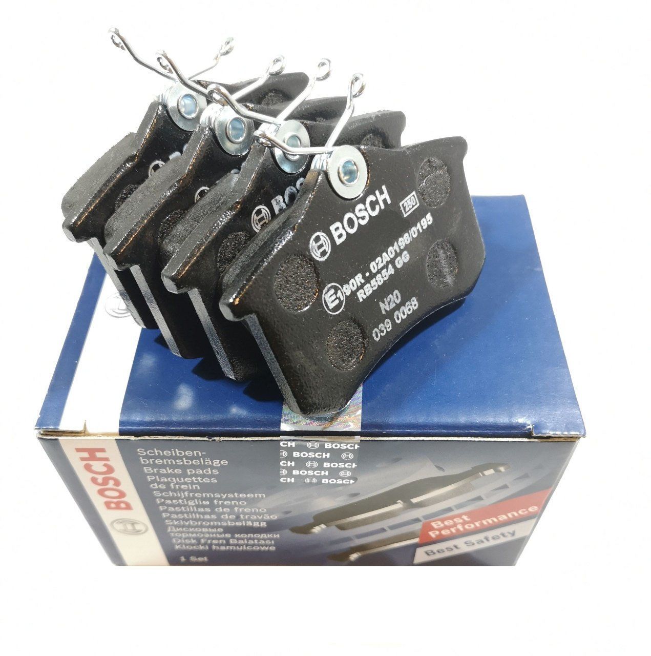 Citroen C3 Arka Fren Balatası 1.6 HDi 90 Beygir Diskli Modeller İçin 2002-2009 BOSCH