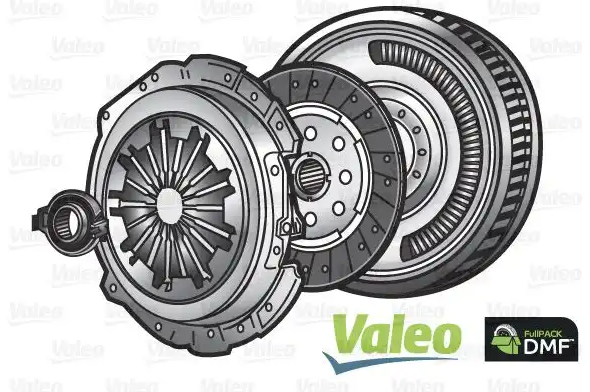 Peugeot 407 1.6 Hdi Euro4 Dizel Volant Baskı Balata Bilya Debriyaj Seti Valeo Marka Orjinal
