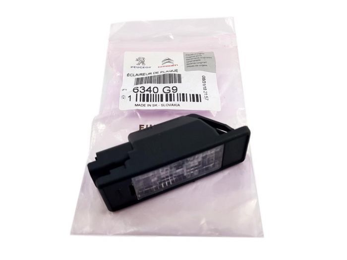 Citroen C2 2003-2009 Plaka Lambası Orjinal