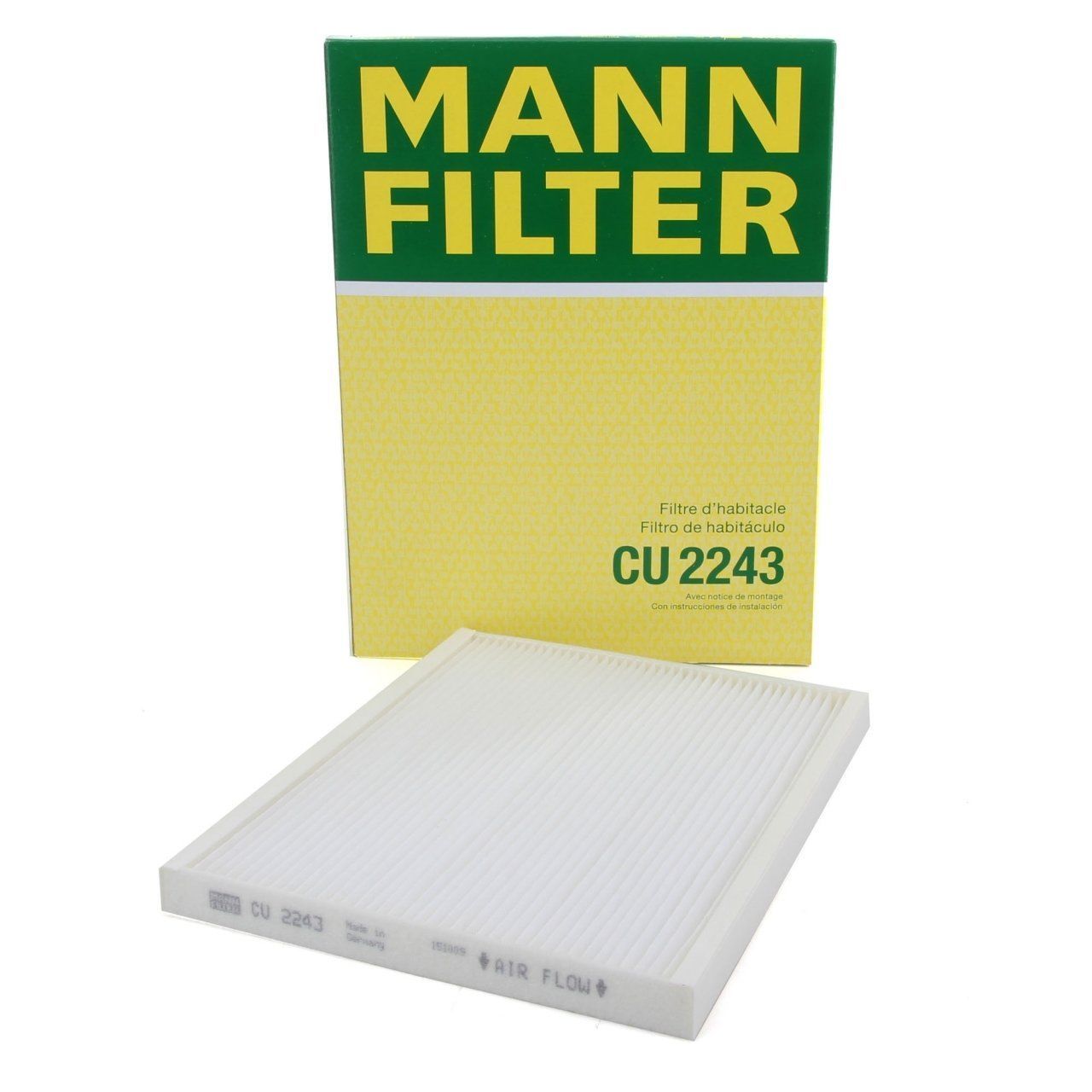 Opel Corsa D Polen Filtresi Mann Marka CU2243 6808622