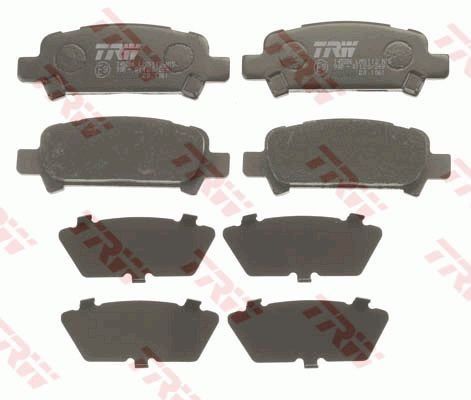 Subaru Impreza GD Kasa Arka Fren Balatası 1.5 2001-2007 TRW