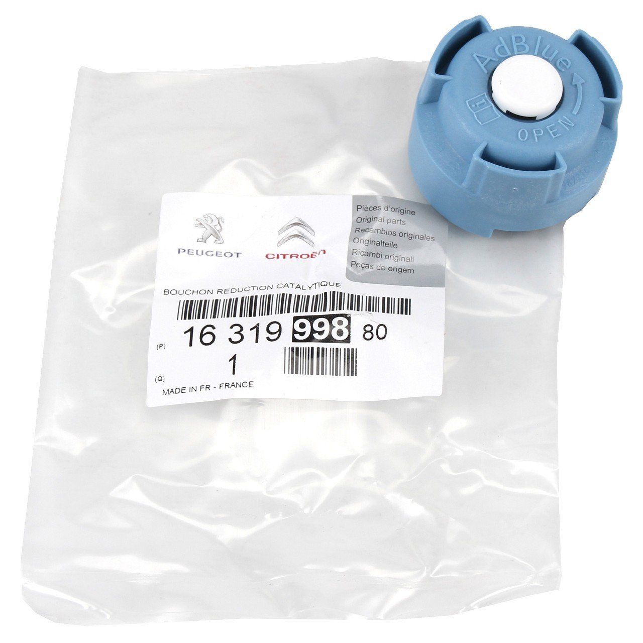 Citroen C4 Picasso Adblue Depo Kapağı Orjinal