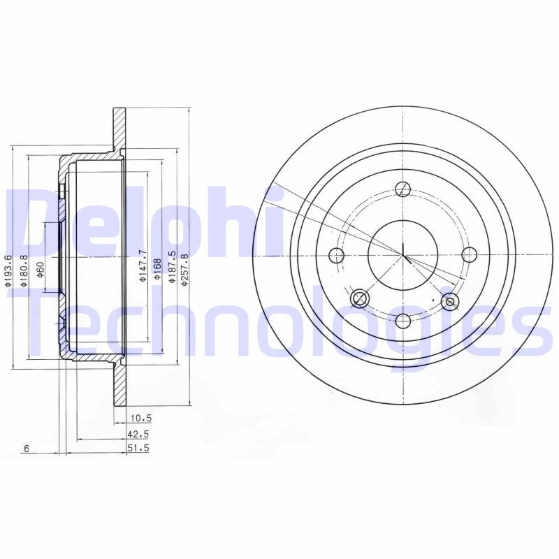 Chevrolet Lacetti Arka Diski Delphi Marka