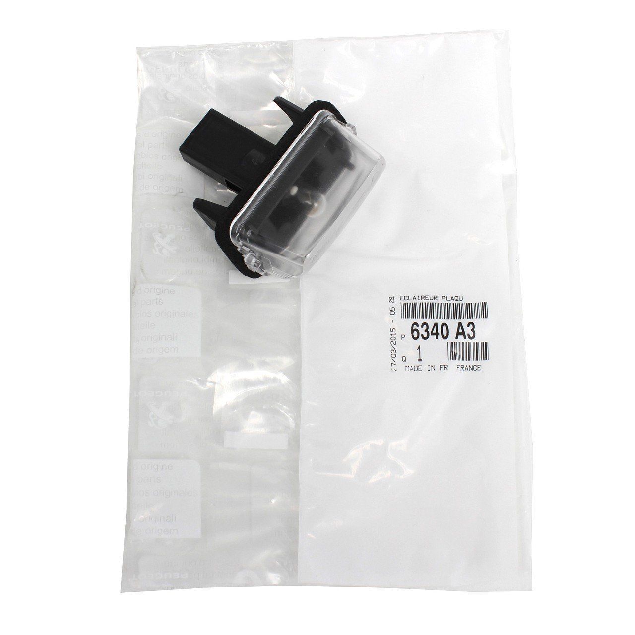 Peugeot 407 Stw 2005-2011 Arka Plaka Lambası Orjinal