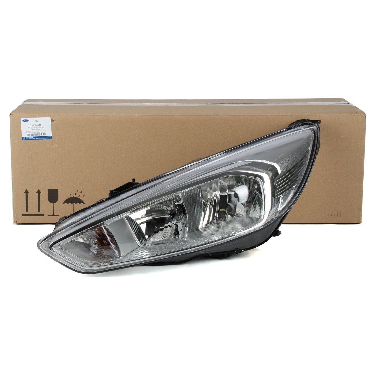 Ford Focus 2014-2018 Beyaz Zemin Sol Far Ford Orjinal