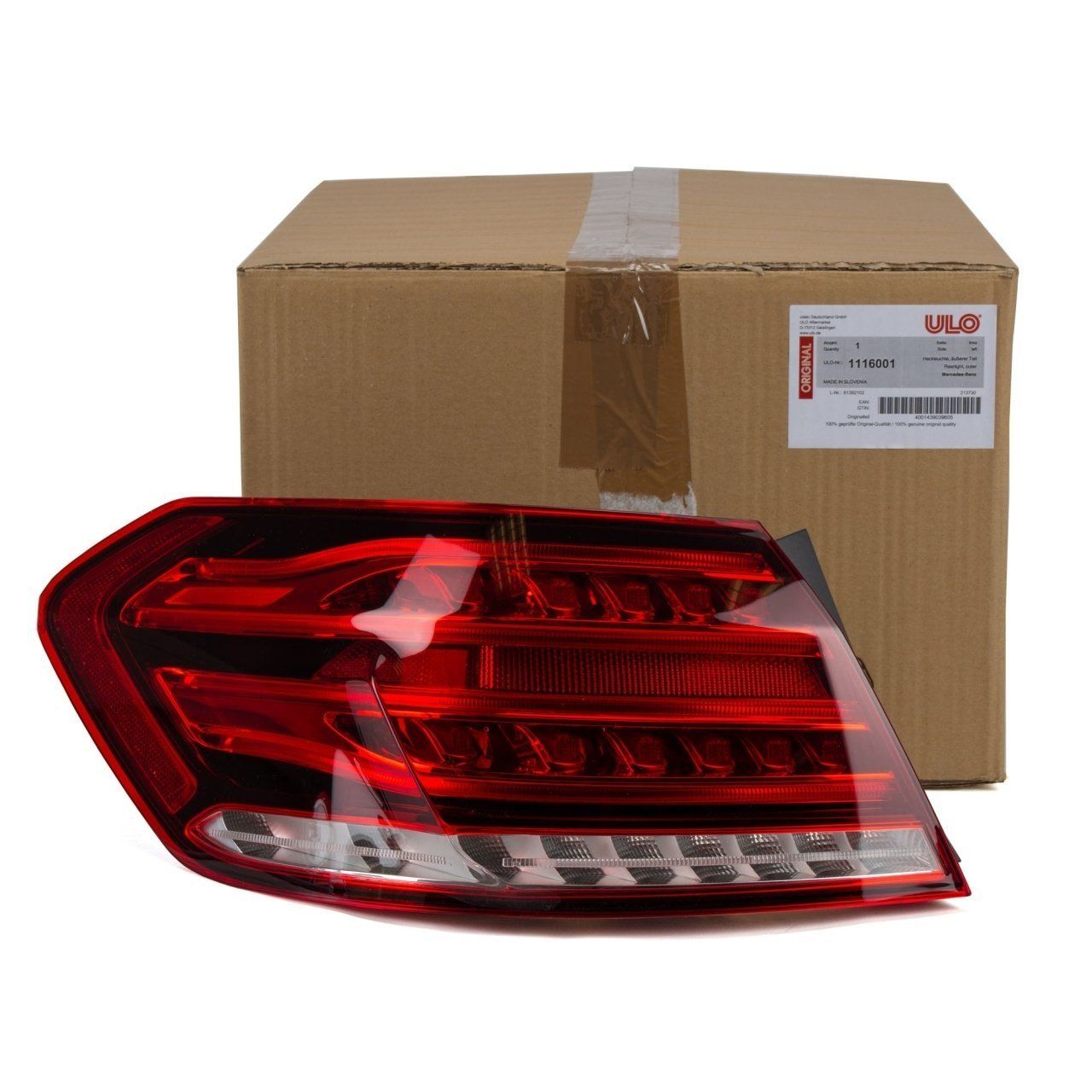 Mercedes Benz E Serisi W212 Sol Arka Dış Stop Lambası LED Ulo Marka