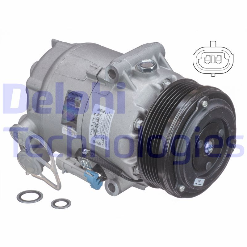 Opel Astra H 1.3 Dizel (Z13DTH) Klima Kompresörü Delphi Marka