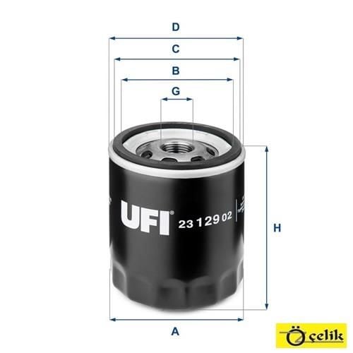 OPEL ASTRA F YAĞ FİLİTRESİ BENZİNLİ UFİ MARKA