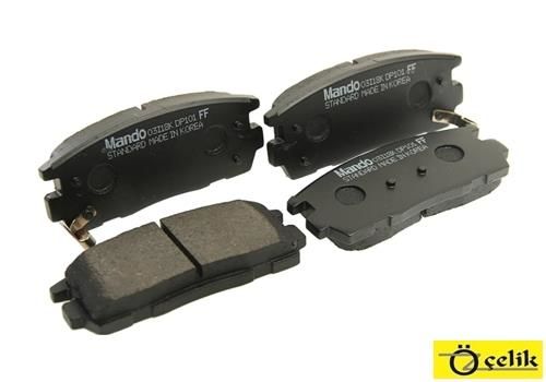 CHEVROLET CAPTIVA (C100) 2.0 DİZEL ARKA BALATA TAKIMI - MANDO MPD29 - 96626076