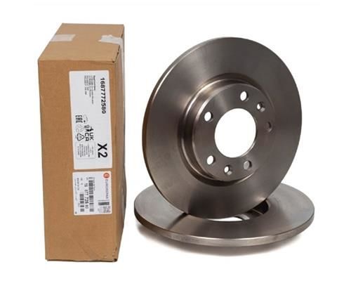 PEUGEOT RIFTER ARKA FREN DİSK TAKIMI - EUROREPAR 1687772580 - 1609582880 - 3642786