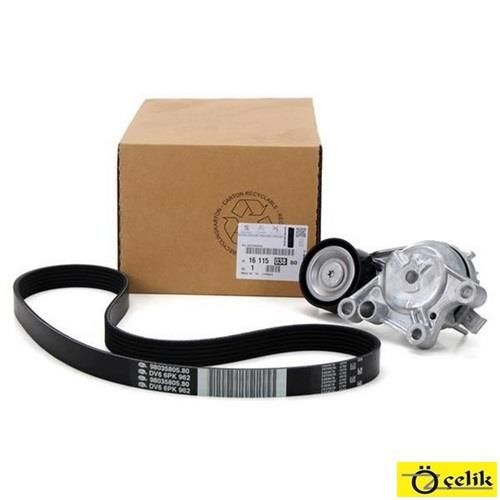 PEUGEOT 301 1.6 DİZEL V KAYIŞI SETİ ( V KAYIŞI GERGİ KÜTÜĞÜ KOMPLE + KAYIŞ ) - PSA 3641389 - 1611503880