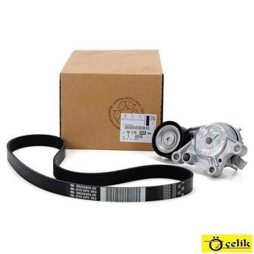 OPEL COMBO E 1.6 DİZEL V KAYIŞI SETİ ( V KAYIŞI GERGİ KÜTÜĞÜ KOMPLE + KAYIŞ ) - PSA 3641389 - 1611503880
