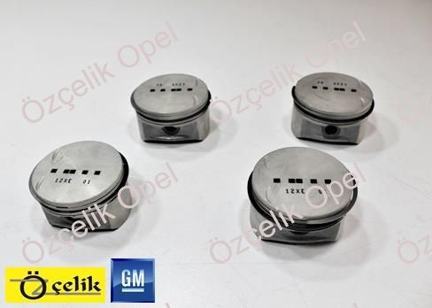 OPEL ASTRA G - ASTRA F - VECTRA B -TİGRA A PİSTON SEKMAN STD X16XE GM MARKA 87 71683
