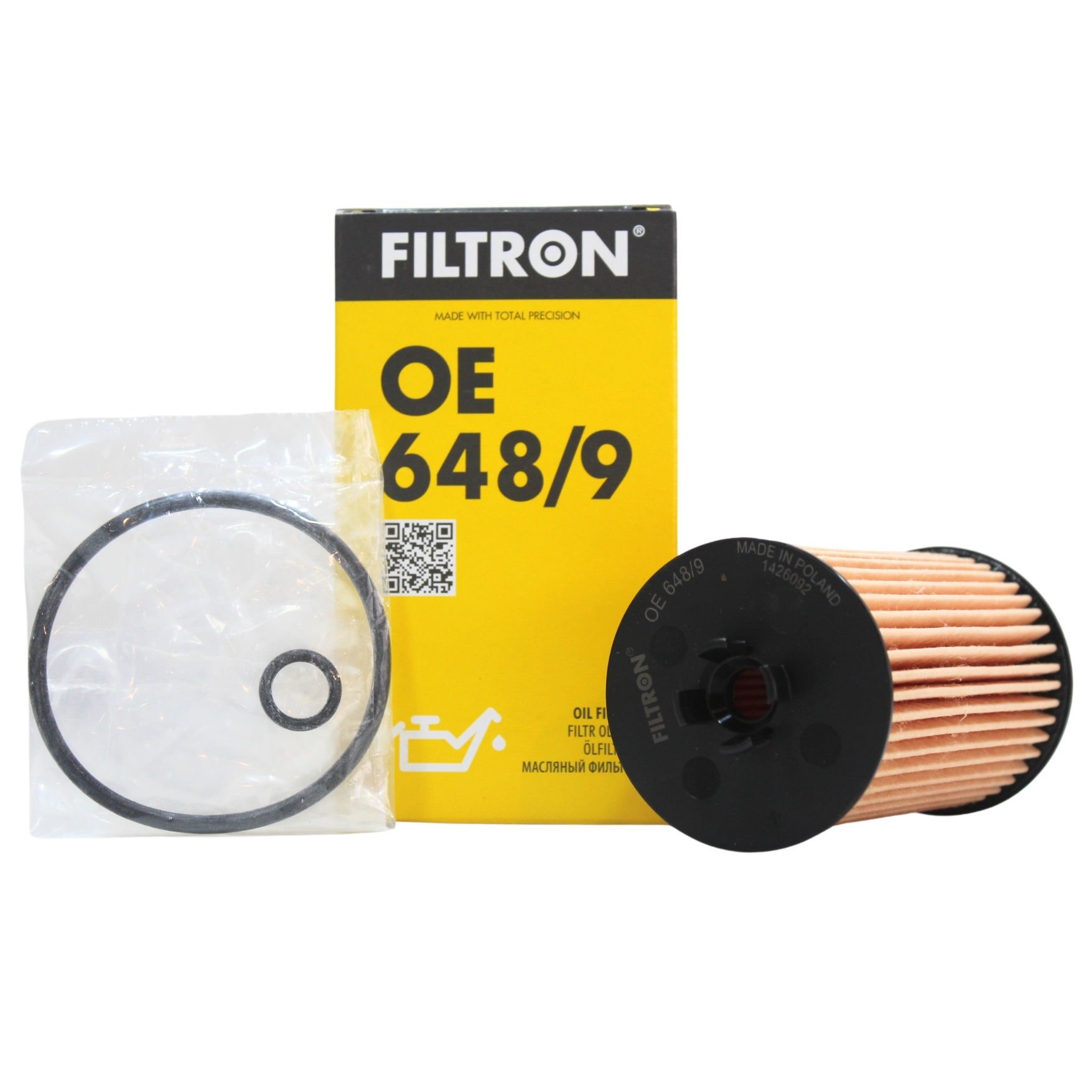 Opel Astra K 1.6 Dizel Yağ Filtresi - Filtron OE648/9