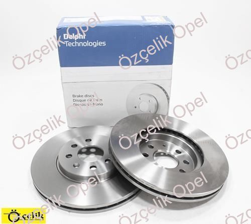 OPEL MERİVA - CORSA C - COMBO C ÖN FREN DİSK TAKIMI 4 BİJON - DELPHİ MARKA 569006 - 93175376 - 569007 - 569067
