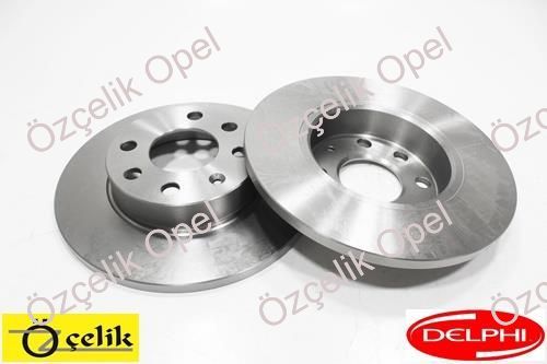 OPEL CORSA C ÖN FREN DİSK SETİ SOGUTMASIZ ( ABS SİZ )- DELPHI MARKA 569020 - 9195981