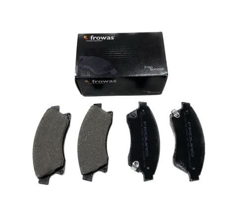 CHEVROLET CRUZE 1.4 BENZİNLİ ÖN FREN BALATA TAKIMI FROW 3801101003 - 1605169