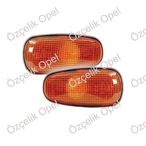 OPEL ASTRA G -SARI ÇAMURLUK SİNYALİ-YAN SANAYİ