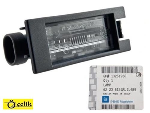 OPEL VECTRA C PLAKA LAMBASI GM ORJİNAL 6223513-13251936