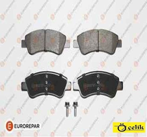 PEUGEOT 206 ÖN BALATA TAKIMI EUROREPAR MARKA