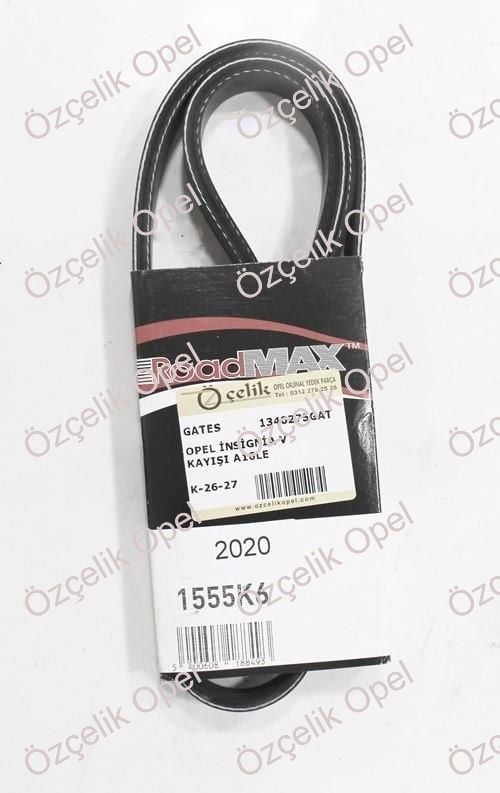 OPEL ASTRA J / İNSİGNİA / CHEVROLET CRUZE V KAYIŞI A16LET - A16XER - B16XER - GATES MARKA 1340275