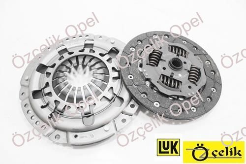 OPEL CORSA C / COMBO C / ASTRA G / ASTRA H / MERİVA A DEBRİYAJ SETİ Y17DT - Z17DTL - LUK MARKA 3029 - 1606489 - 93188065 - LUK621302909 - LUK621301209